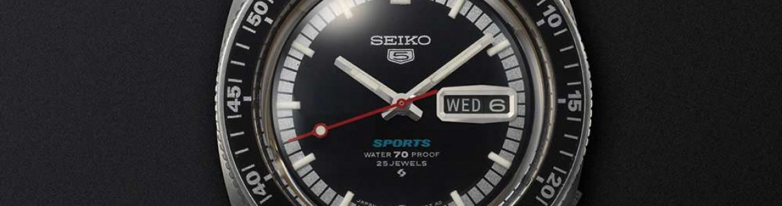 معرفی آخرین آپدیت مدل Seiko 5 Sports