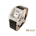 ساعت کارتیه مردانه سانتوس 100 مدل Cartier-3524-G