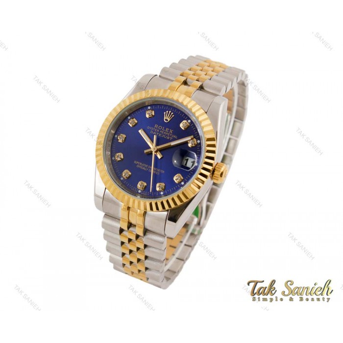 ساعت رولکس مردانه مدل دیت جاست سایز متوسط Rolex-3529-G