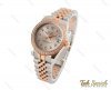 خرید آنلاین ساعت مچی رولکس زنانه هایکپی دیت جاست سایز مدیوم Rolex-3532-M-L
