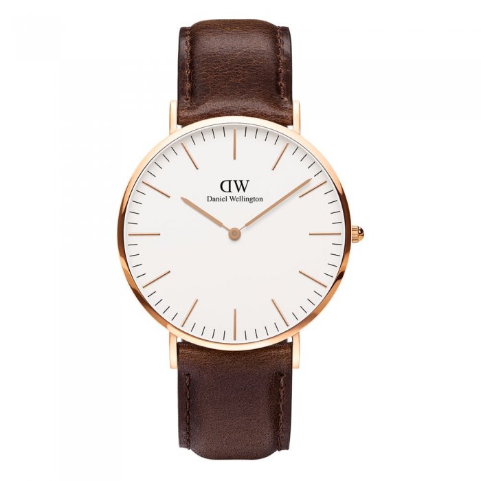 خرید انلاین ساعت مچی مردانه دنیل ولینگتون صفحه سفید DW-3540-G