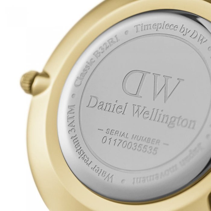 خرید اینترنتی ساعت مچی زنانه های کپی دنیل ولینگتون طلایی سایز متوسط DW-3550-L