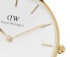 خرید اینترنتی ساعت مچی زنانه های کپی دنیل ولینگتون طلایی سایز متوسط DW-3550-L