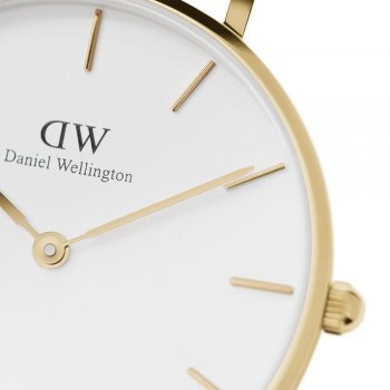 ساعت دنیل ولینگتون طلایی زنانه سایز متوسط DW-3550-L
