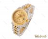 ساعت مچی رولکس زنانه صفحه طلایی Rolex-3637-L