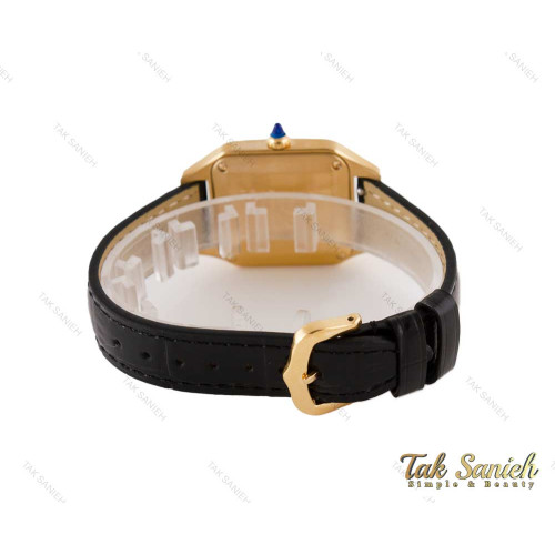 ساعت کارتیر سانتوس دومونت زنانه طلایی Cartier-3662-L