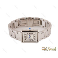 ساعت کارتیه تانک نقره ای زنانه Cartier-3694-L