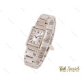 ساعت کارتیه تانک نقره ای زنانه Cartier-3694-L