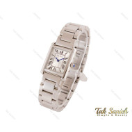 ساعت کارتیه تانک نقره ای زنانه Cartier-3694-L