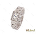 ساعت مچی کارتیه تانک دورنگین زنانه Cartier-3695-L