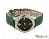 خرید ساعت ورساچه زنانه بند چرم سبز Versace-3943-L