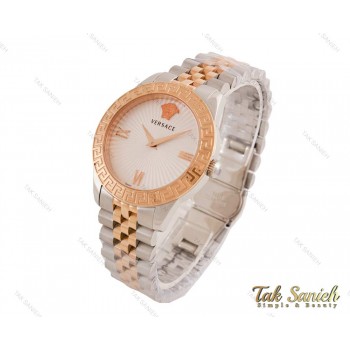 ساعت ورساچه زنانه رزگلد نقره ای Versace-3948-L