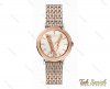 خرید ساعت ورساچه Virtus زنانه رزگلد نقره ای Versace-3987-L