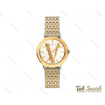 ساعت ورساچه Virtus زنانه سیلور طلایی Versace-3988-L