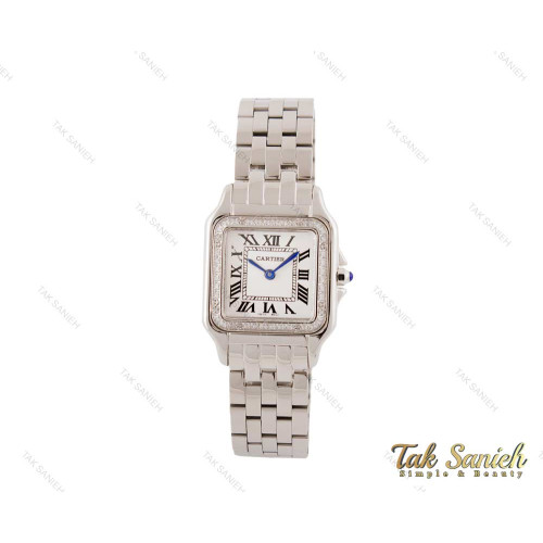 ساعت کارتیه زنانه Panthere مدیوم نگین دار Cartier-3801-L