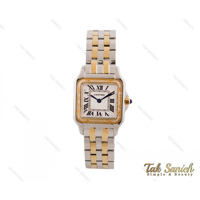 ساعت کارتیه Panthere زنانه سایز مدیوم نگین دار Cartier-3804-L