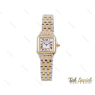 ساعت مچی کارتیه زنانه Panthere دورنگ طلایی اسمال Cartier-3807-L
