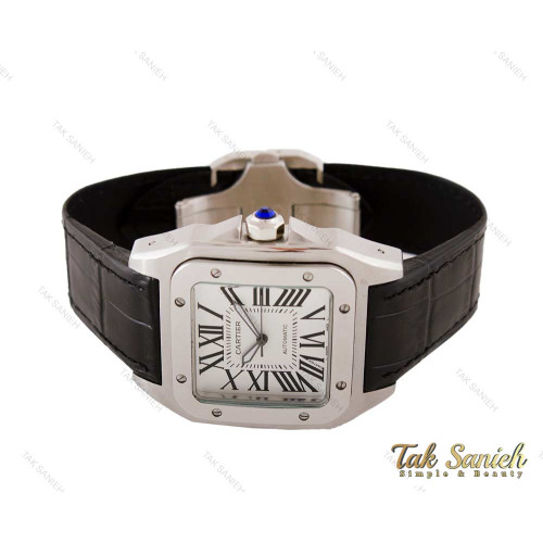 ساعت کارتیر سانتوس 100 اتوماتیک مردانه Cartier-3816-G