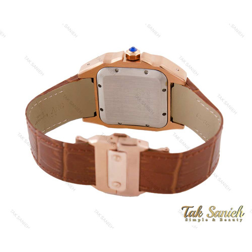 ساعت کارتیه سانتوس 100 مردانه اتوماتیک Cartier-3817-G
