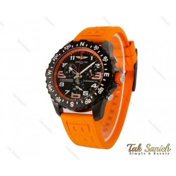 ساعت برایتلینگ مردانه سه موتوره نارنجی Breitling-4126-G