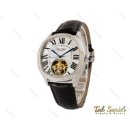 ساعت کارتیر مردانه Drive اتوماتیک سیلور مشکی Cartier-4128-G