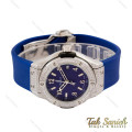 ساعت هابلوت زنانه آبی سیلور فول نگین Hublot-4201-L