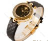 ساعت ورساچه زنانه طلایی بند چرم Versace-2739-L