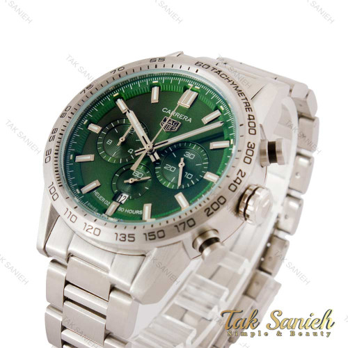 ساعت تگ هویر کررا مردانه صفحه سبز کورنوگراف Tag-4357-G