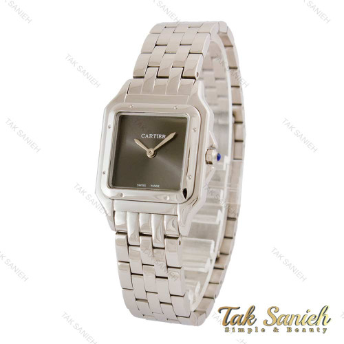 ساعت کارتیر زنانه سیلور صفحه طوسی Cartier-4367-L