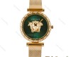 ساعت ورساچه زنانه پالازو طلایی صفحه سبز Versace-4384-L