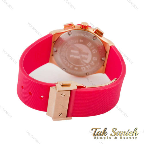 ساعت هابلوت زنانه دورنگین سرخابی Hublot-4437-L