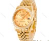 ساعت رولکس طلایی مردانه مدل دیت جاست Rolex-4521-G