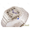 ساعت کارتیر مردانه مدل سانتوس اسکلتون Cartier-4083-G