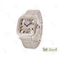 ساعت کارتیر مردانه مدل سانتوس اسکلتون Cartier-4083-G