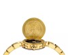 ساعت ورساچه زنانه طلایی صفحه مخفی مشکی Versace-4776-L