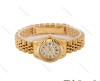 ساعت رولکس زنانه طلایی صفحه نگین اسمال Rolex-4835-L