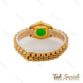 ساعت رولکس زنانه طلایی صفحه نگین اسمال Rolex-4835-L