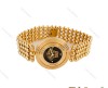 ساعت ورساچه طلایی زنانه صفحه مشکی چرخان Versace-4879-L