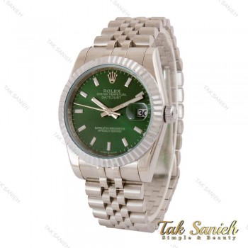 ساعت رولکس مردانه استیل صفحه سبز Rolex-5022-G