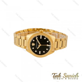 ساعت ورساجه Greca زنانه طلایی صفحه مشکی Versace-5052-L