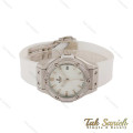 ساعت هابلوت زنانه دور نگین سفید نقره ای Hublot-5133-L