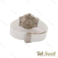 ساعت هابلوت زنانه دور نگین سفید نقره ای Hublot-5133-L
