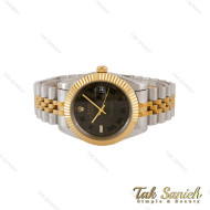 ساعت رولکس دیت جاست 2 مردانه دورنگ طلایی ویمبلدون Rolex-5353-G