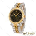 ساعت رولکس دیت جاست 2 مردانه دورنگ طلایی ویمبلدون Rolex-5353-G