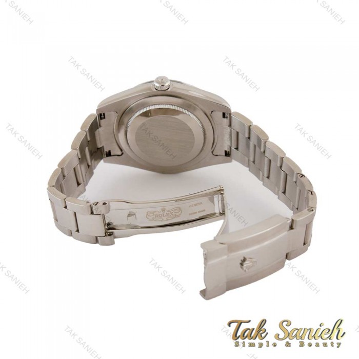 ساعت رولکس دیت جاست 2 مردانه سیلور صفحه سبز Rolex-5357-G