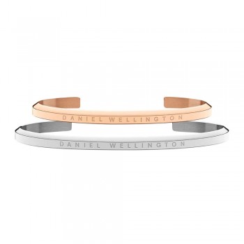 ست دستبند زنانه و مردانه دنیل ولینگتون رزگلد و نقره ای DW-Bracelet-5373-U