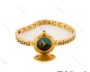 ساعت ورساچه زنانه طلایی صفحه سبز مخفی Versace-5336-L