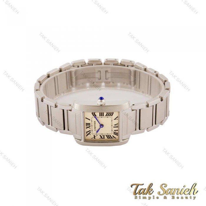 ساعت کارتیه تانک زنانه نقره ای سایز مدیوم Cartier-5443-M-L
