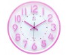 ساعت دیواری مارال طراحی سه بعدی بنفش رنگ Maral-4754-11-W