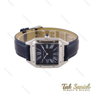 ساعت کارتیر سانتوس دومونت مردانه سرمه ای Cartier-5548-G